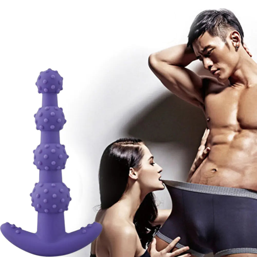 Unleashed XXX Anal Beads with 10 Vibration Settings