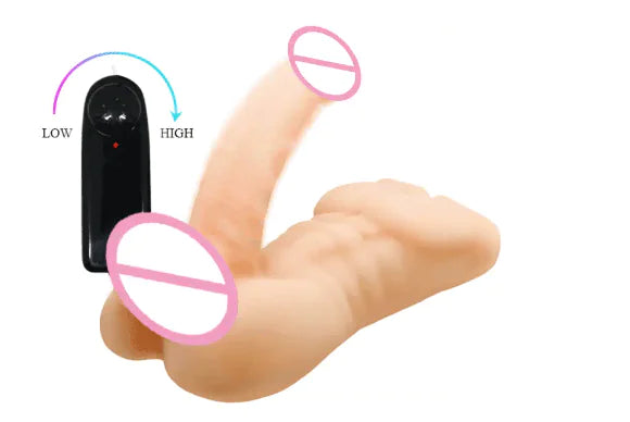 Vibrating Dildo (Single Item)