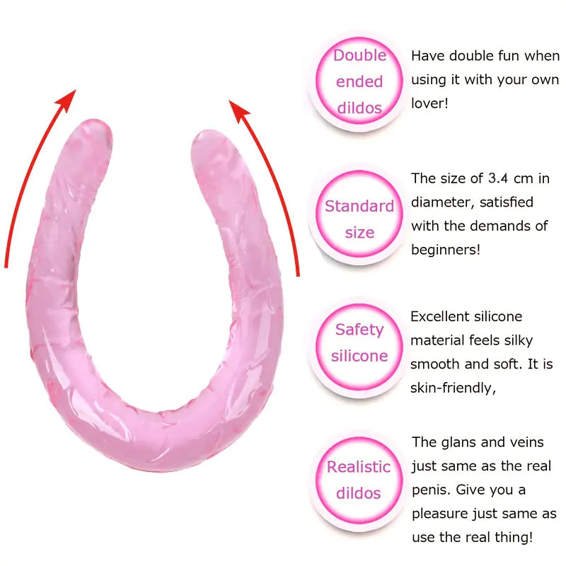 Double-Ended Crystal Dildo