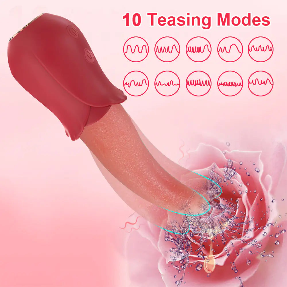 Wireless Vibrating Tongue Licking Device