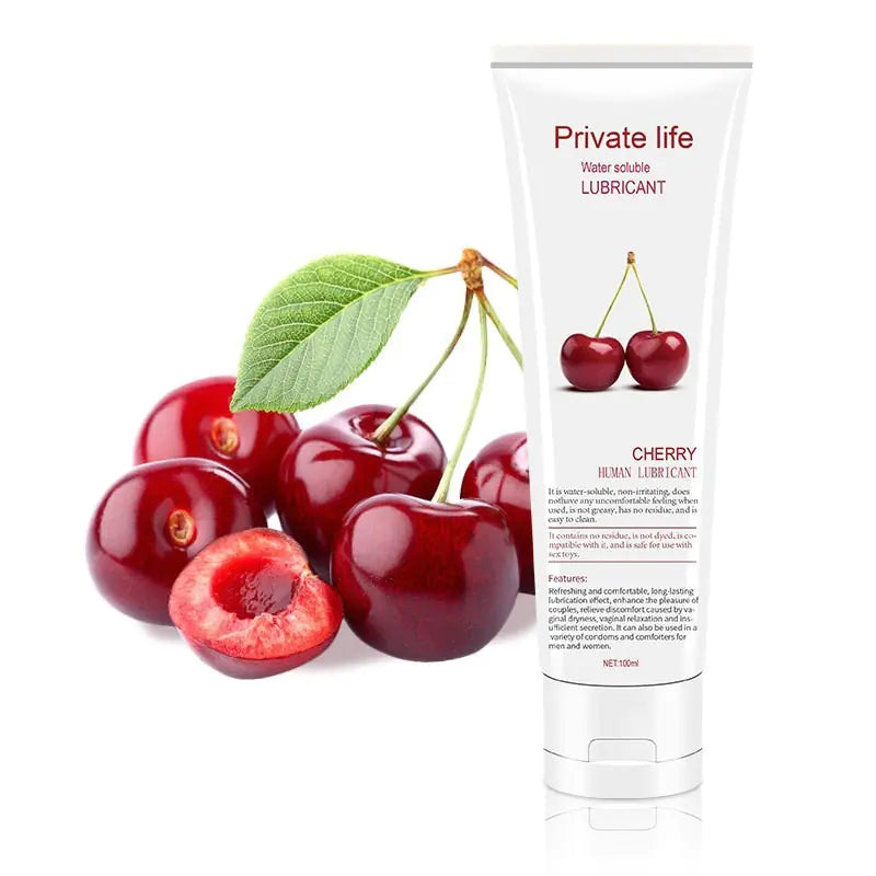 Fruit-Flavored Water-based Lubricant for Adults