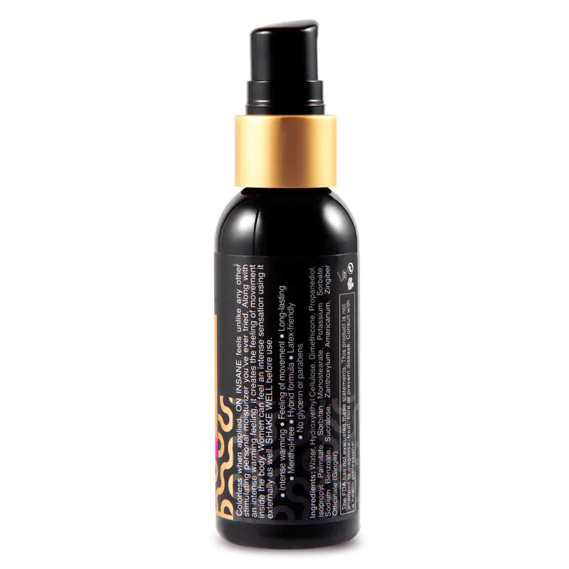 Water-Based Body Warming Lubricant