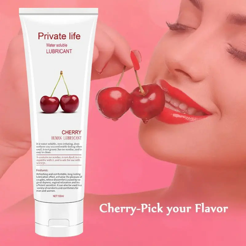 Fruit-Flavored Water-based Lubricant for Adults