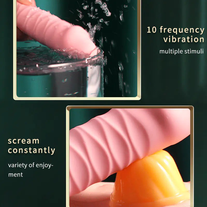 Automatic Telescopic Dildo