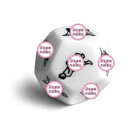 Sex Dice Set - Acrylic