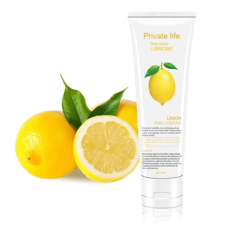 Fruit-Flavored Water-based Lubricant for Adults