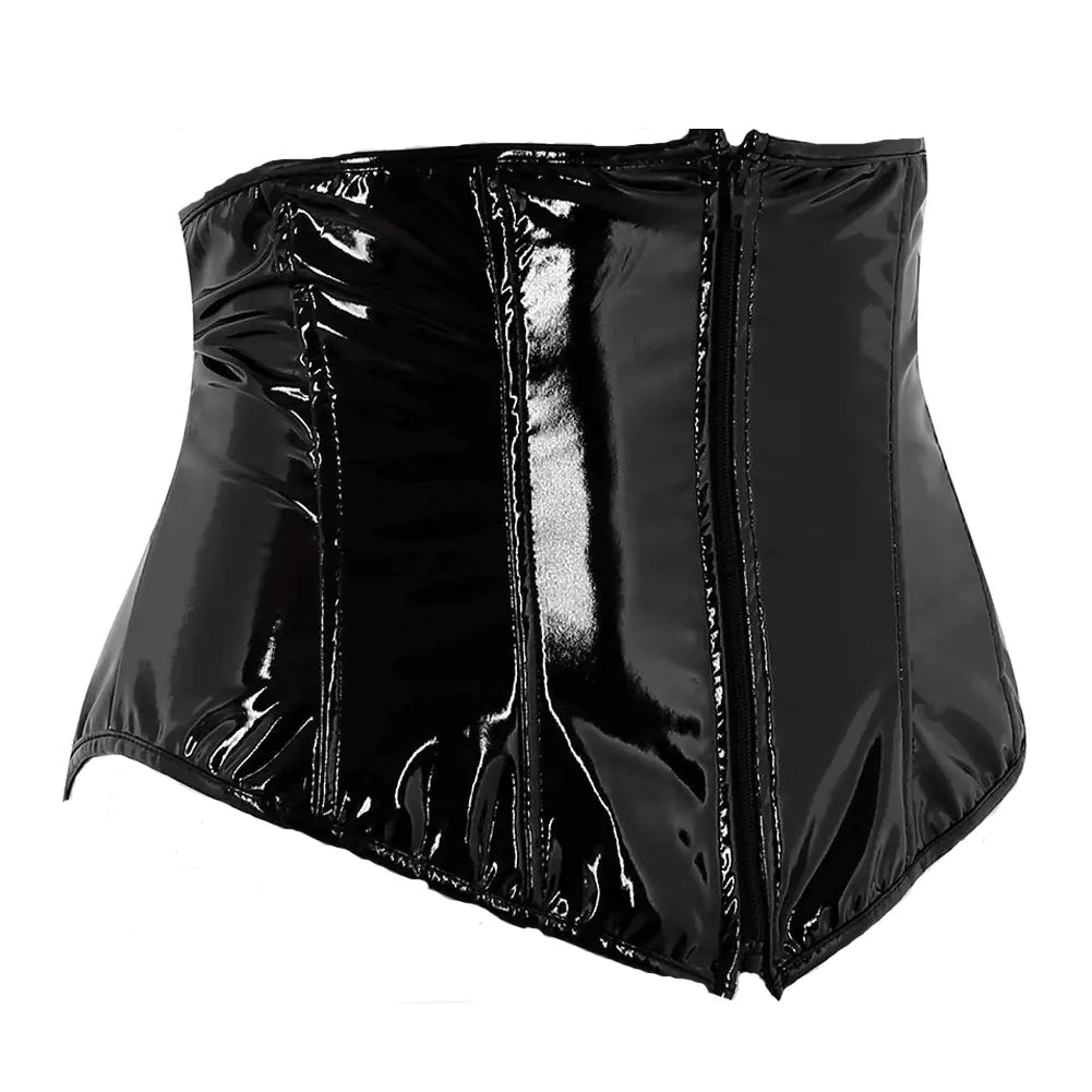 Sexy XXX  Leather Waist Clip Corset