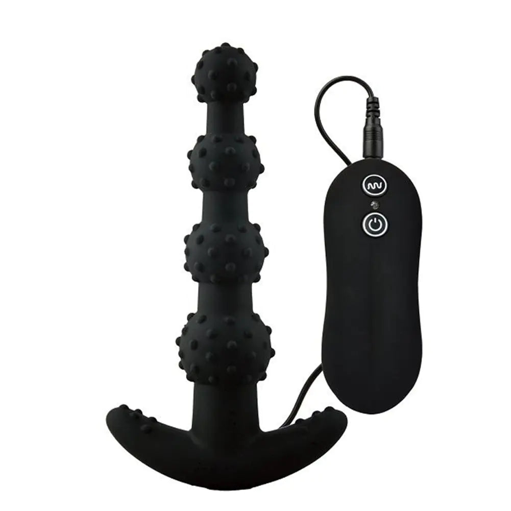 Unleashed XXX Anal Beads with 10 Vibration Settings