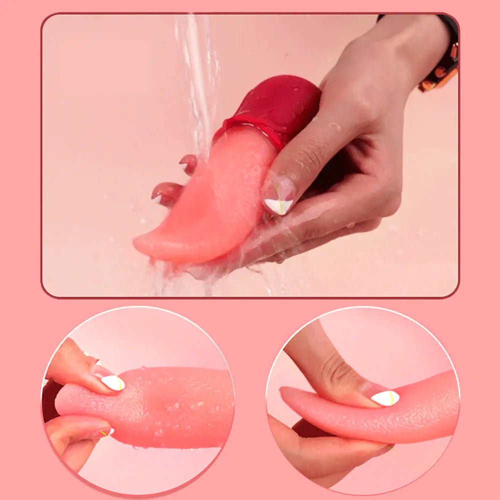 Wireless Vibrating Tongue Licking Device