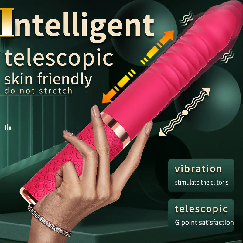 Automatic Telescopic Dildo